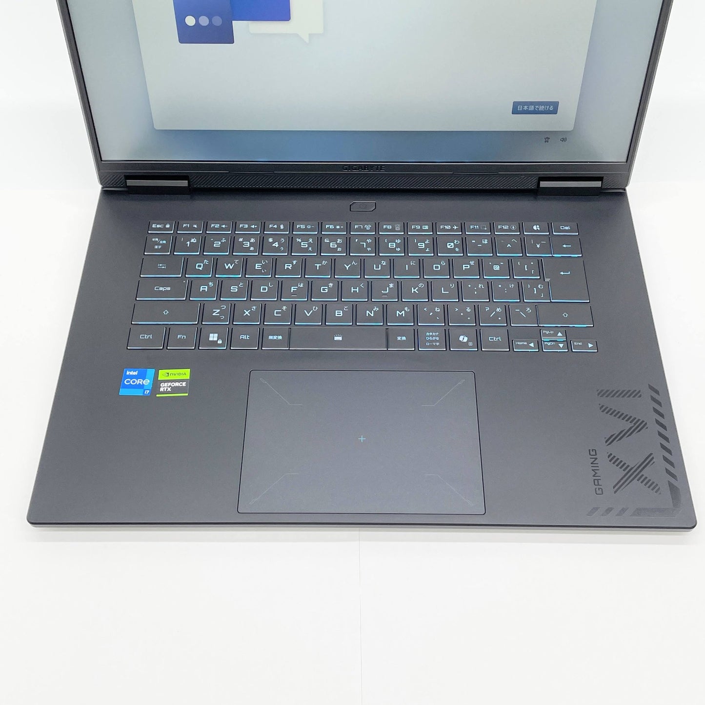 美品 GIGABYTE GAMING A16 i7 13620H 16GB RTX5060 Laptop SSD 1TB Windows11 Home バッテリー最大容量100% 付属品完備【C7821-80】