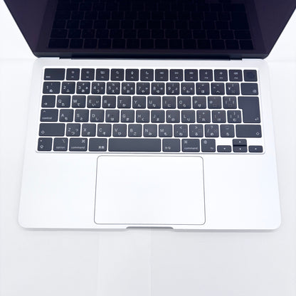 MacBook Air 13インチ M2 2022 8コアCPU 8コアGPU 8GB 256GB MLXY3J/A シルバー バッテリー最大容量100%【C8200-80】