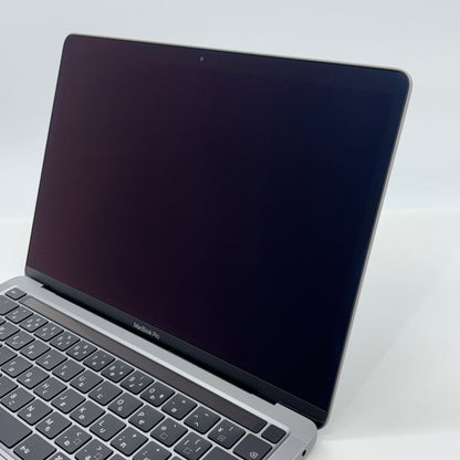 美品 新品同様 MacBook Pro Retina 13インチ (Mid 2022) Apple M2 8コア/8GB/SSD 256GB スペースグレイ MNEH3J/A バッテリー最大容量100%【C5466-80】