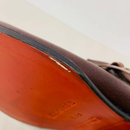 保管品 HERMES エルメス ストラップ ショートブーツ メンズ 39 1/2  i19207