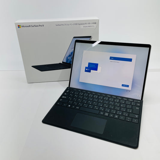 美品 Surface Pro 9 VYW-00007  i5 1235U 8GB 256GB Windows11Home 学生向け特別モデル【C4578-80】