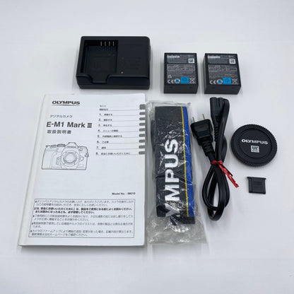 美品 オリンパス OLYMPUS OM-D E-M1 Mark III IM019 ボディ 【C4704-60】