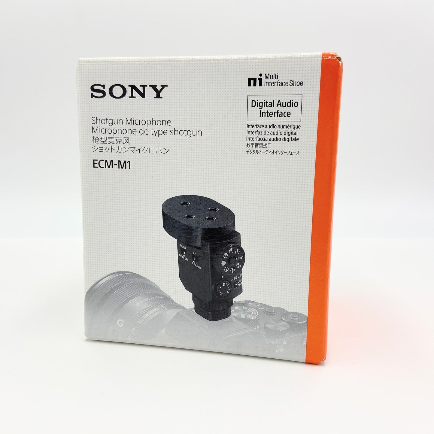 SONY ショットガンマイクロホン ECM-M1【C6305-60】