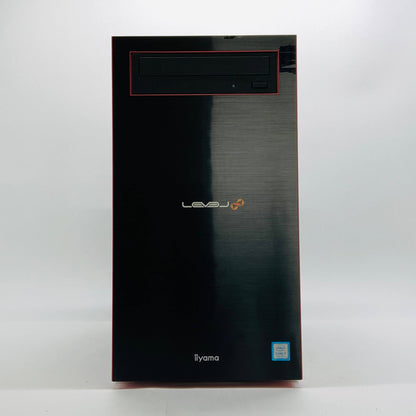iiyama デスクトップゲーミングPC LEVEL-M0B6 i7-8700 16GB SSD512GB GTX1660Ti Windows11Home Wi-Fi非搭載【C6318-140】