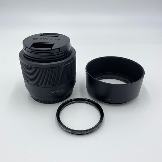 美品 パナソニック Panasonic LUMIX G 25mm F1.7 ASPH. H-H025 【C4435-60】
