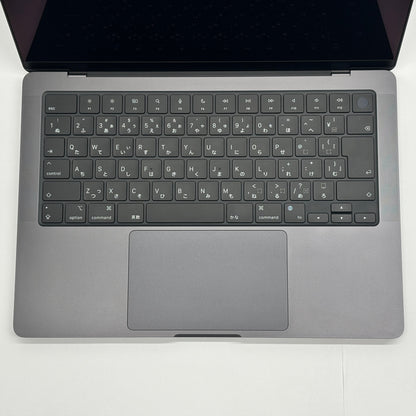 新品同様 美品 MacBook Pro 14インチ M4 2024 24GB 1TB MCX04J/A スペースブラック バッテリー最大容量100% 【C8516-80】