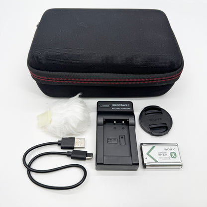美品 SONY VLOGCAM ZV-1F ホワイト シューティンググリップキット【C8852-60】