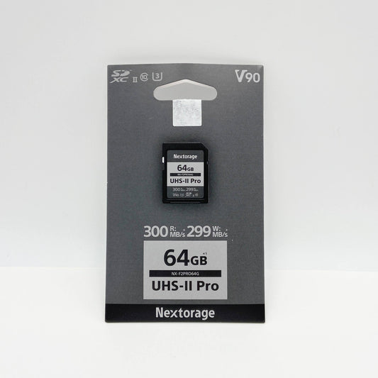 Nextorage UHS-II V90 64GB SDカード NX-F2PRO64G【C5708-N】