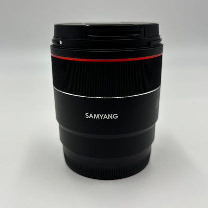 美品 新品同様 SAMYANG AF 35mm F1.8 FE ソニーEマウント 単焦点レンズ【C5391-60】