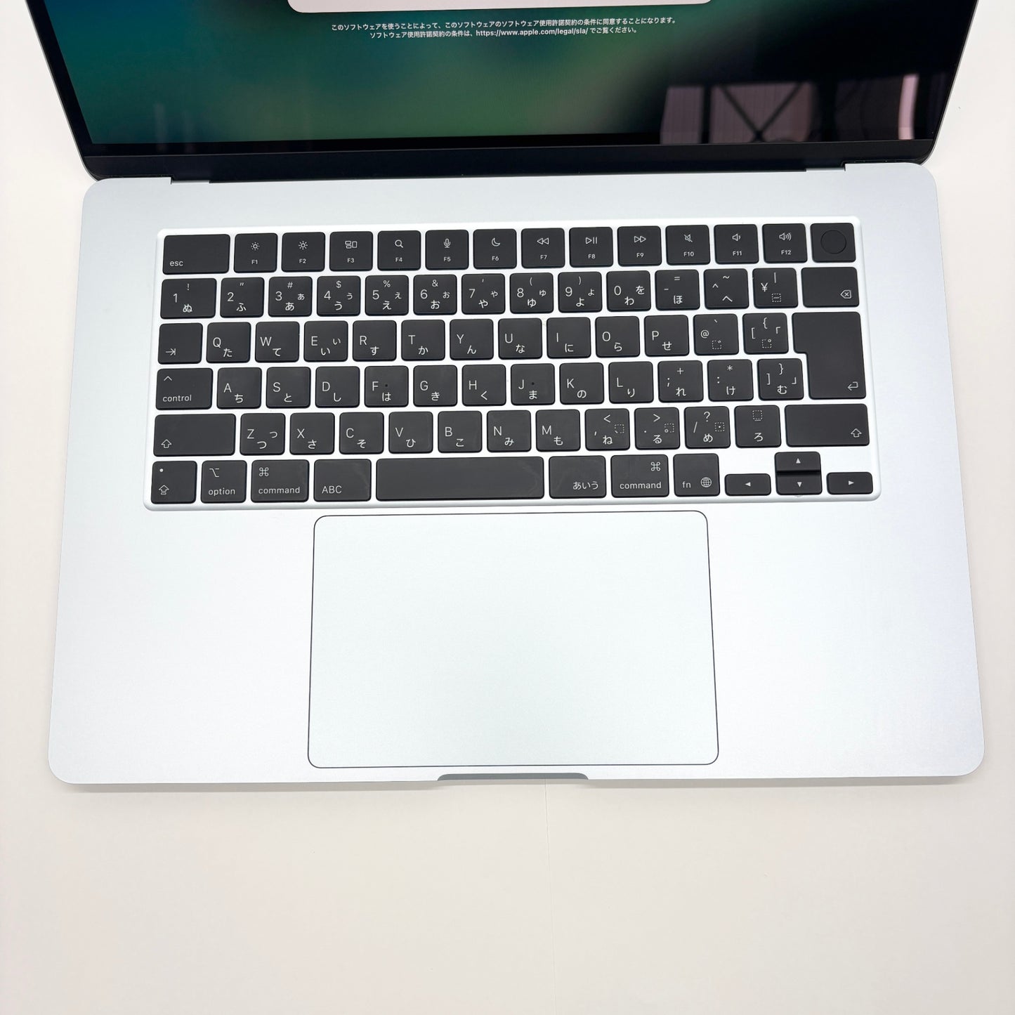 Apple MacBook Air 15インチ M4(10コアCPU/10コアGPU) 16GB 256GB スカイブルー MC7A4J/A バッテリー最大容量100% 【C7873-80】