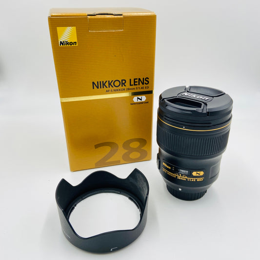 Nikon AF-S NIKKOR 28mm f/1.4E ED 単焦点レンズフルサイズ対応【C4022-80】