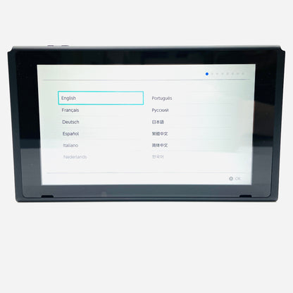 美品 Nintendo Switch 本体 Joy-Con(L) ネオンブルー/(R) ネオンレッド 任天堂 HAD-S-KABAA	【C4446-100】