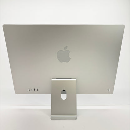 美品 iMac Retina 4.5K 24インチ (Late 2023) Apple M3 8コアCPU/10コアGPU/8GB/SSD 256GB シルバー MQRJ3J/A 【C7711-140】