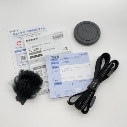 美品 SONY ZV-E10 II ZV-E10M2 ボディ【C6841】