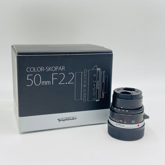 Voigtlander COLOR-SKOPAR 50mm F2.2 Mマウント【C7470-60】
