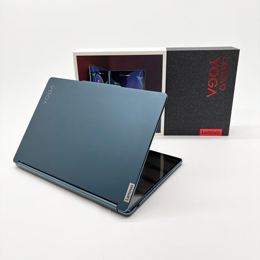 美品 Lenovo YogaBook 9i 13IRU8 Gen 8 i7 1355U 16GB SSD 1TB Windows11Home カラー:タイダルティール バッテリー最大容量93% 2画面【C7712-80】