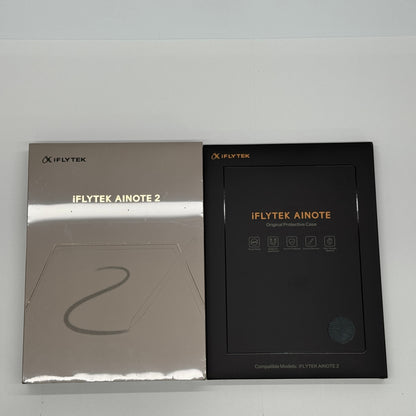 新品未開封 iFLYTEK AINOTE 2オールインワンセット(ケースカバー：Slate) AIスマートノート【C7567-80】