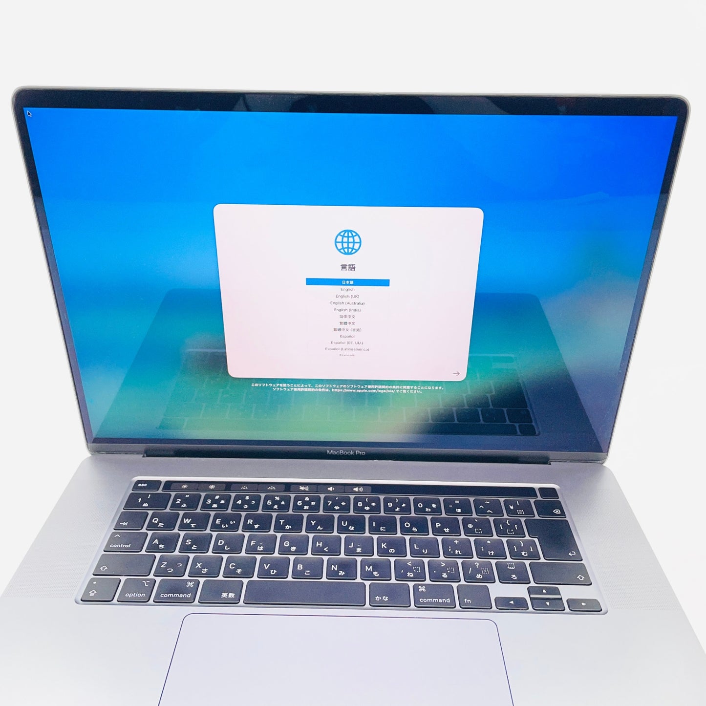 Apple MacBook Pro 2019 16インチ i9 32GB 1TB【C4759-80】
