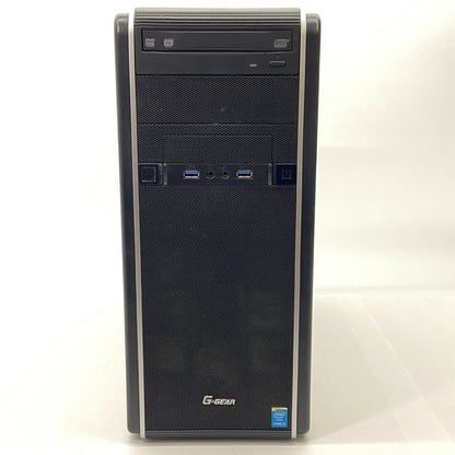 TSUKUMO eX.computer G-GEAR GA7J-C63/E ゲーミングデスクトップPC i5-4460 8GB SSD 128GB HDD 1TB GTX970 【C3839-140】