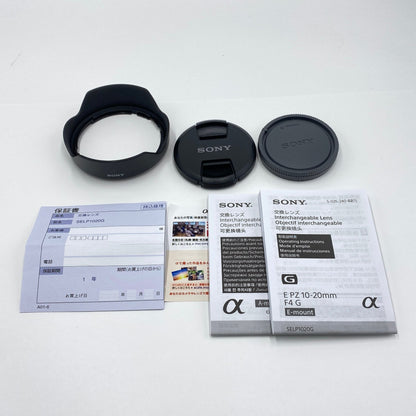 美品 ソニー SONY E PZ 10-20mm F4 G SELP1020G 【C5958-60】
