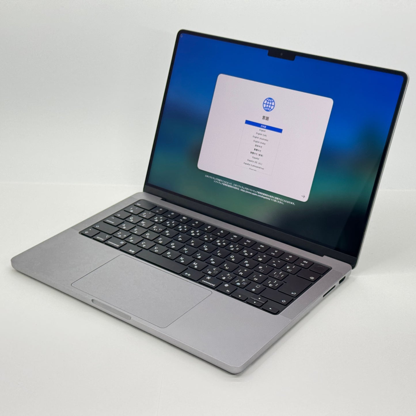 Apple MacBook Pro 2023 14インチ M3 8GB SSD 1TB MTL83J/A バッテリー最大容量97%【C8242-80】