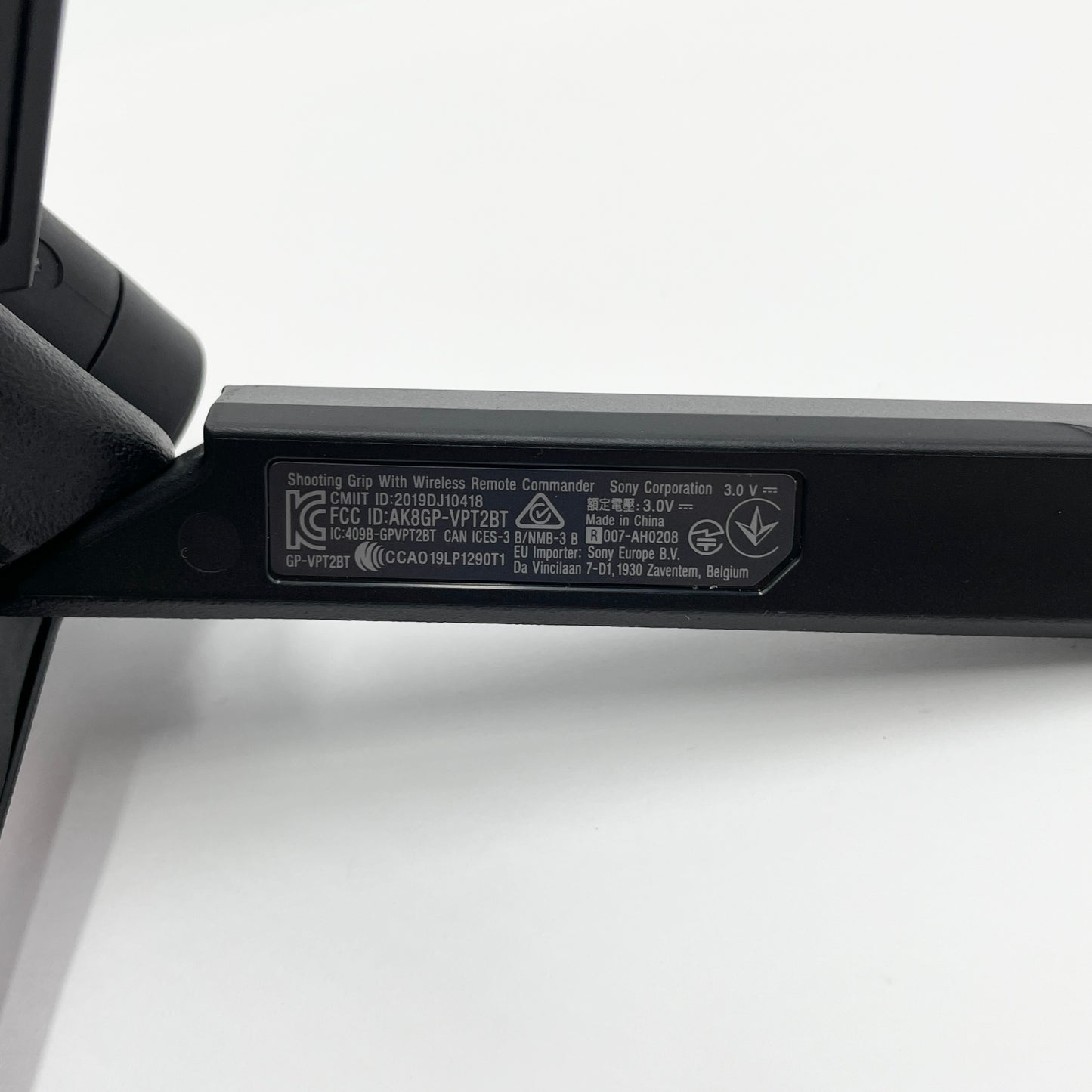 美品 SONY GP-VPT2BT ブラック ワイヤレスリモートコマンダー機能付シューティンググリップ 付属品完備【C8019-60】