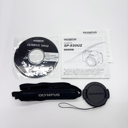 OLYMPUS STYLUS SP-820UZ コンパクトデジタルカメラ ブラック  【C8271-60】