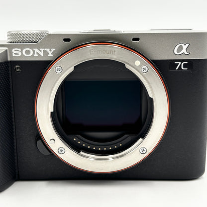 美品 Sony α7c ILCE-7C シルバー ボディ【C6038-80】