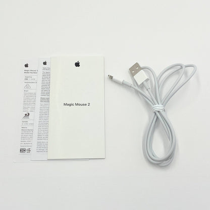 Apple Magic Mouse2 MLA02J/A 付属品完備 ワイヤレスマウス【C6378-60】