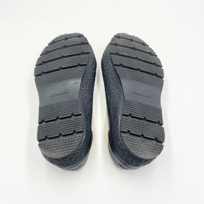 ジルサンダー JIL SANDER スニーカー ローカット レースアップ キャンバス シューズ メンズ 40 アイボリー【C7005-80】