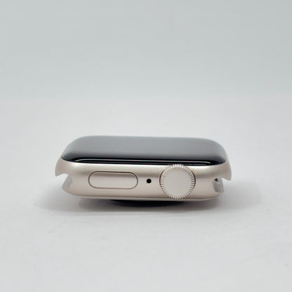 美品 Apple Watch SE 第2世代 40mm GPS スターライトアルミニウム  MXEF3J/A バッテリー最大容量90% 【C8239-C】