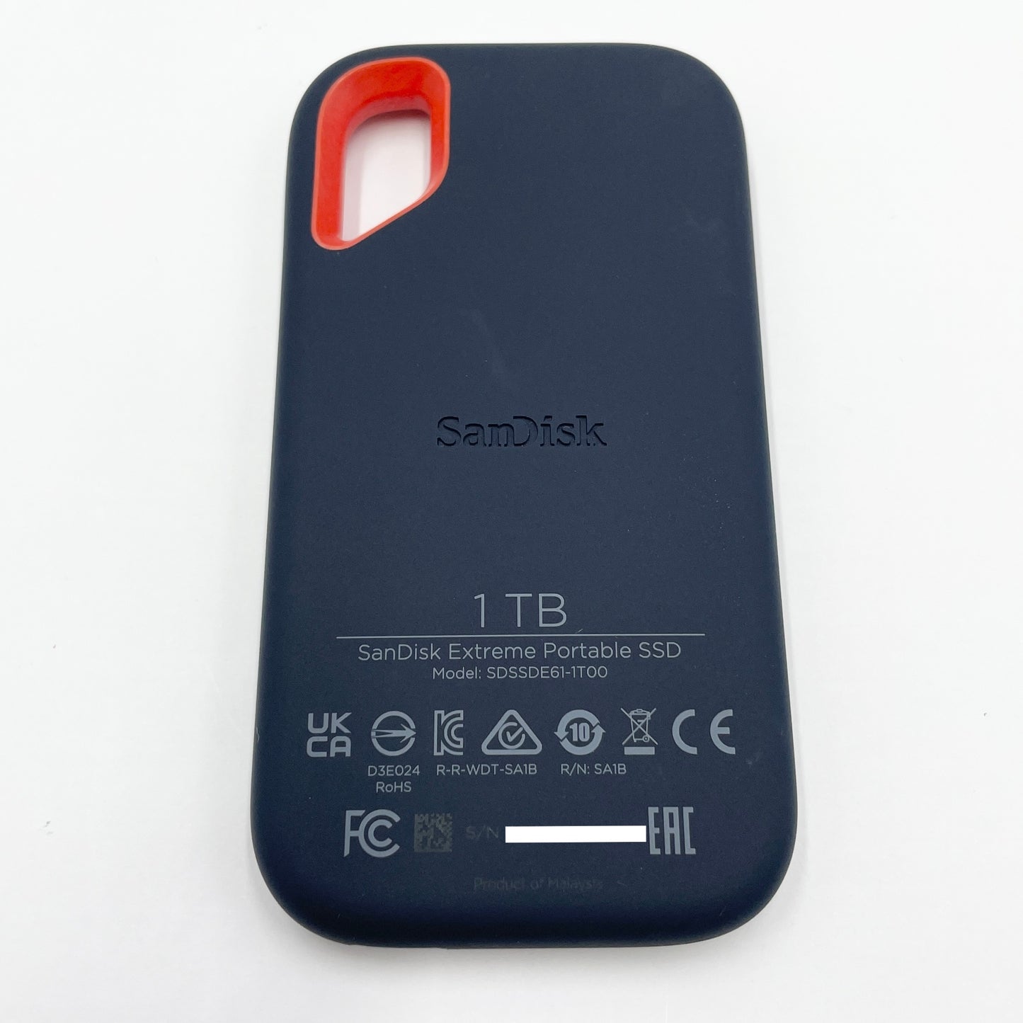 SanDisk Extreme ポータブル SSD 1TB SDSSDE61-1T00 外付けSSD【C8008-N】