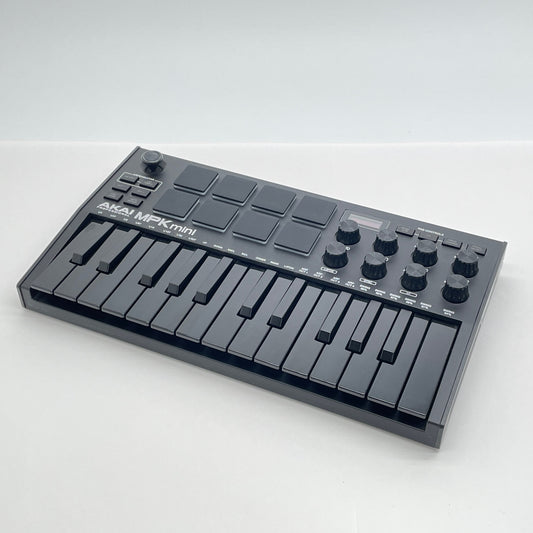 現状品 AKAI MPK mini MIDIキーボード ブラック【C7122-80】