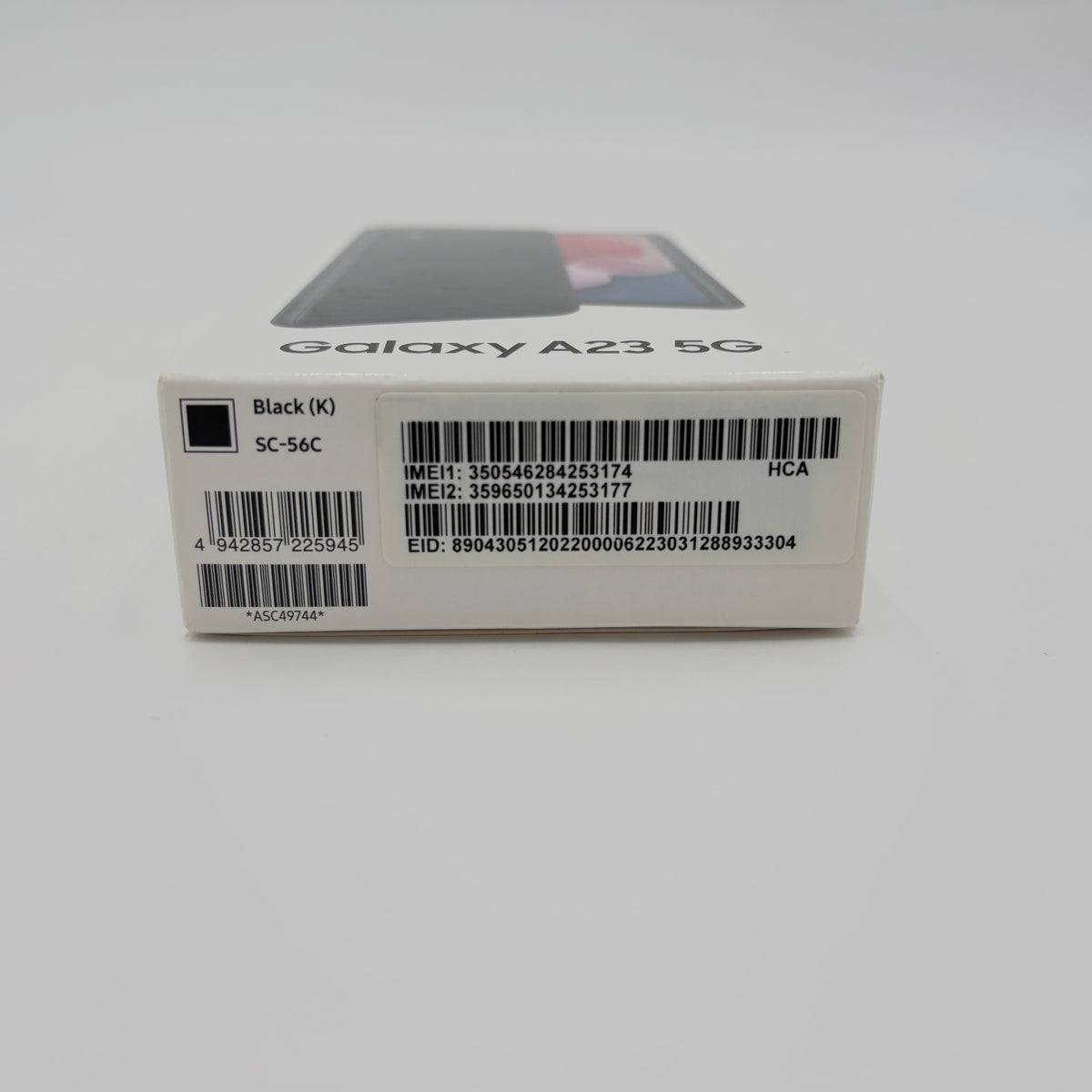 美品 新品同様 Galaxy A23 5G SC-56C ブラック【C9266-C】