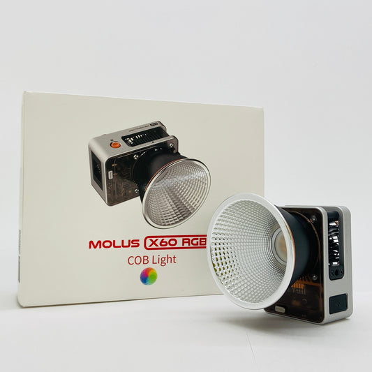 ZHIYUN MOLUS X60 RGB COB Light X60RGB PLX104 【C7471-80】