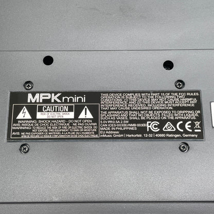 現状品 AKAI MPK mini MIDIキーボード ブラック【C7122-80】