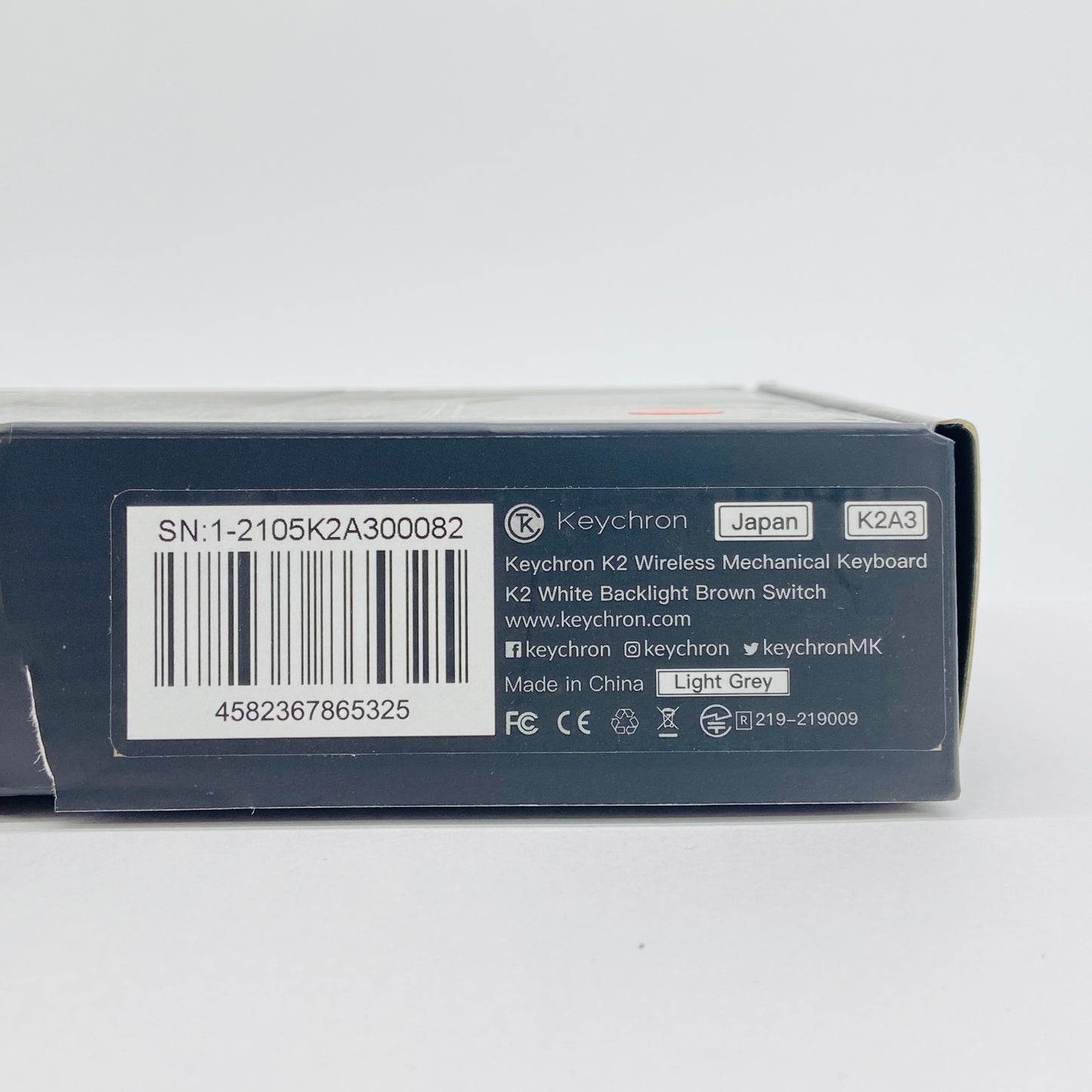 Keychron K2 Wireless Mechanical Keyboard メカニカルキーボード 茶軸 US配列 【C7381-100 】