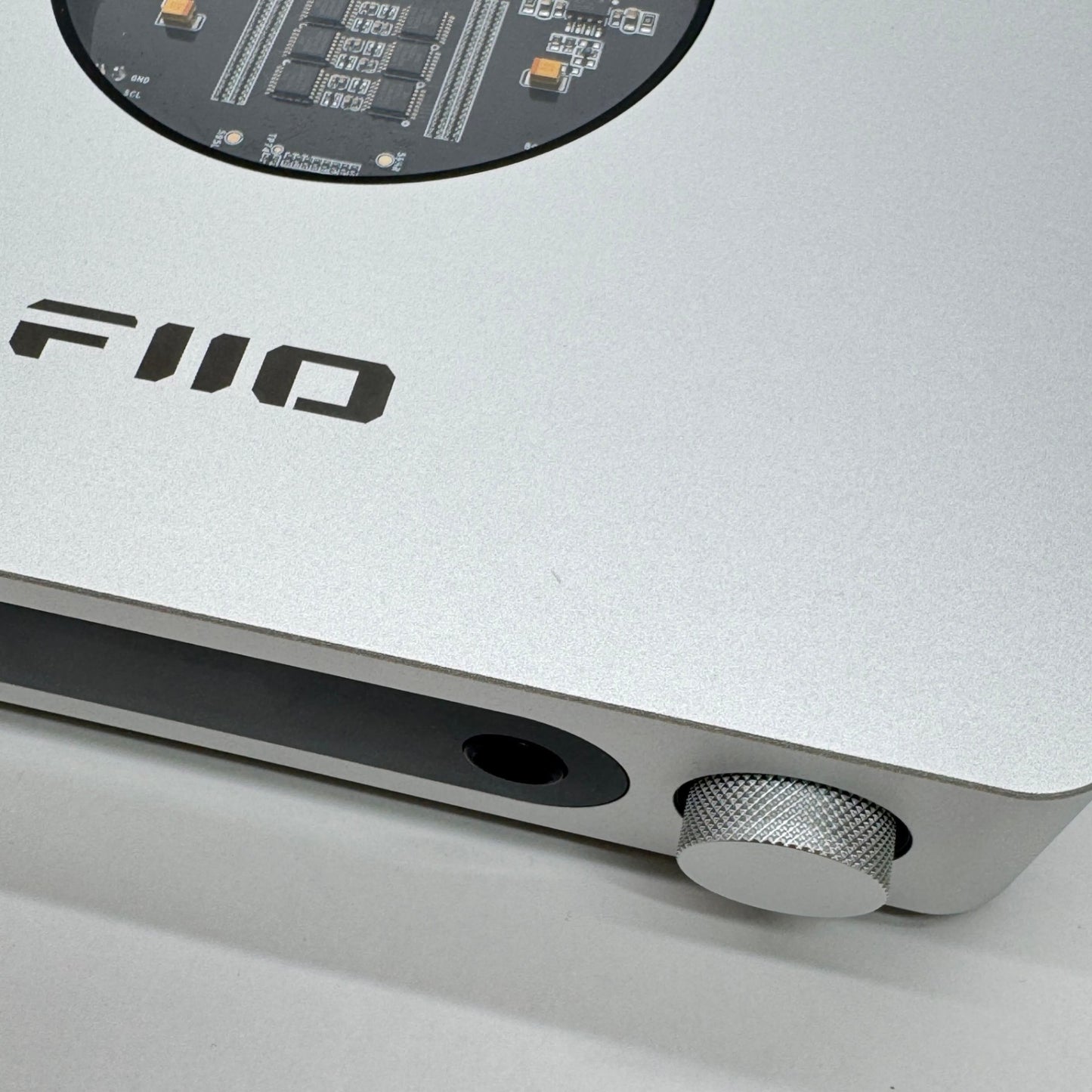 FIIO K13 R2R USB DAC 内蔵 ヘッドホンアンプ シルバー 付属品完備【C7908-80】