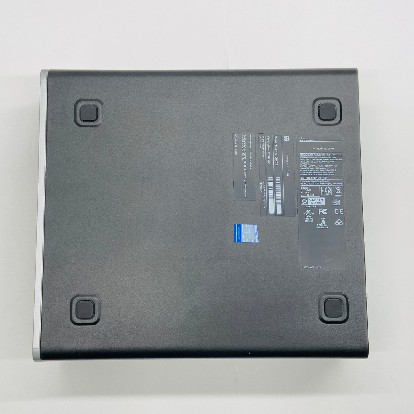 HP ProDesk 600 G5 SFF Core i5-9500 16GB SSD 256GB HDD500GB Windows11Pro【C7906-100】