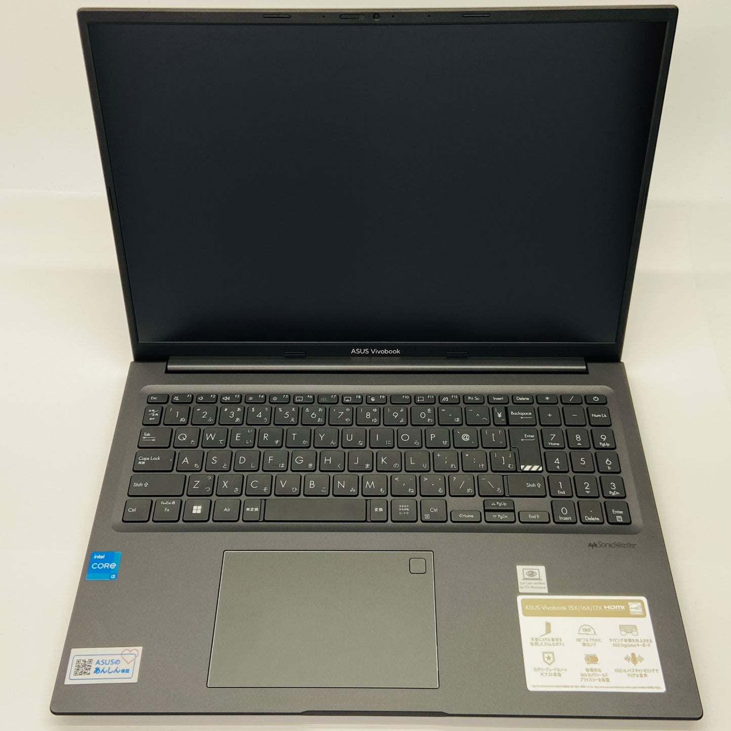 美品 ASUS vivobook 16X K3604Z i3 1215U 8GB 256GB 【C4163-100】