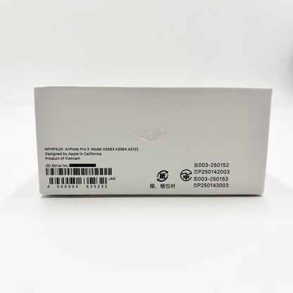 AirPods Pro 3 エアーポッズ プロ MFHP4J/A 限定保証あり【C8568-60】