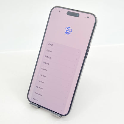 良品 iPhone 15 Pro Max MU6P3J/A  256GB SIMフリー バッテリー最大容量91% 【C7001-C】