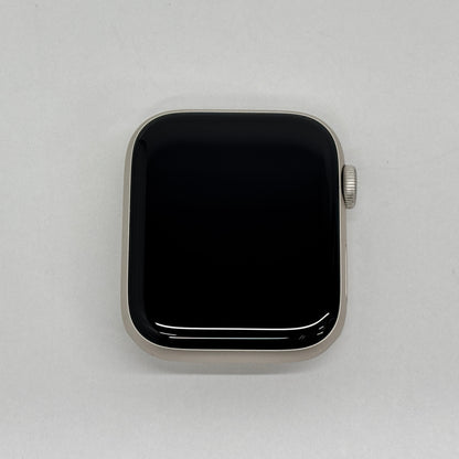 美品 Apple Watch SE 第3世代 GPSモデル 44ｍｍ MEP04J/A スターライトアルミ Nikeスポーツバンド M/L バッテリー最大容量100%  【C9027-60】
