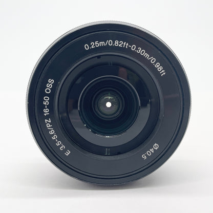 美品 SONY VLOGCAM ZV-E10L E PZ 16-50mm F3.5-5.6 OSS SELP1650 パワーズームレンズキット ブラック【C8367-60】