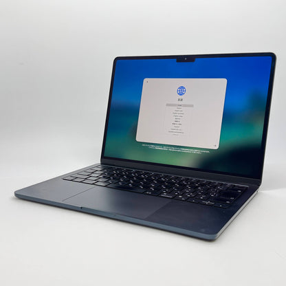 Apple MacBook Air 13インチ (Early 2024) Apple M3 8コア 8GB SSD 256GB ミッドナイト MRXV3J/A バッテリー最大容量93%【C7599-80】