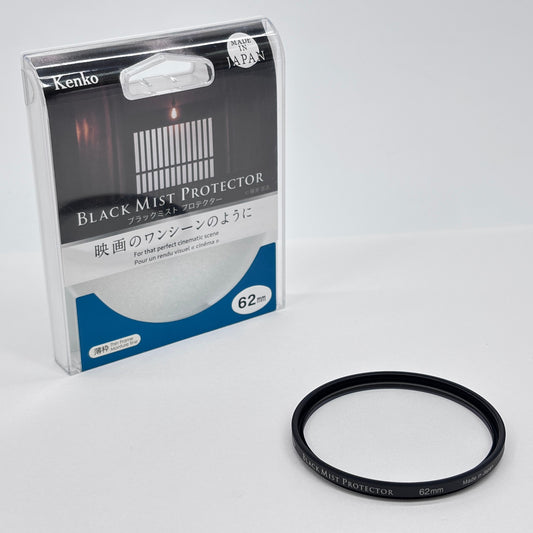 美品 Kenko BLACK MIST PROTECTOR 62mm【C8268-N】