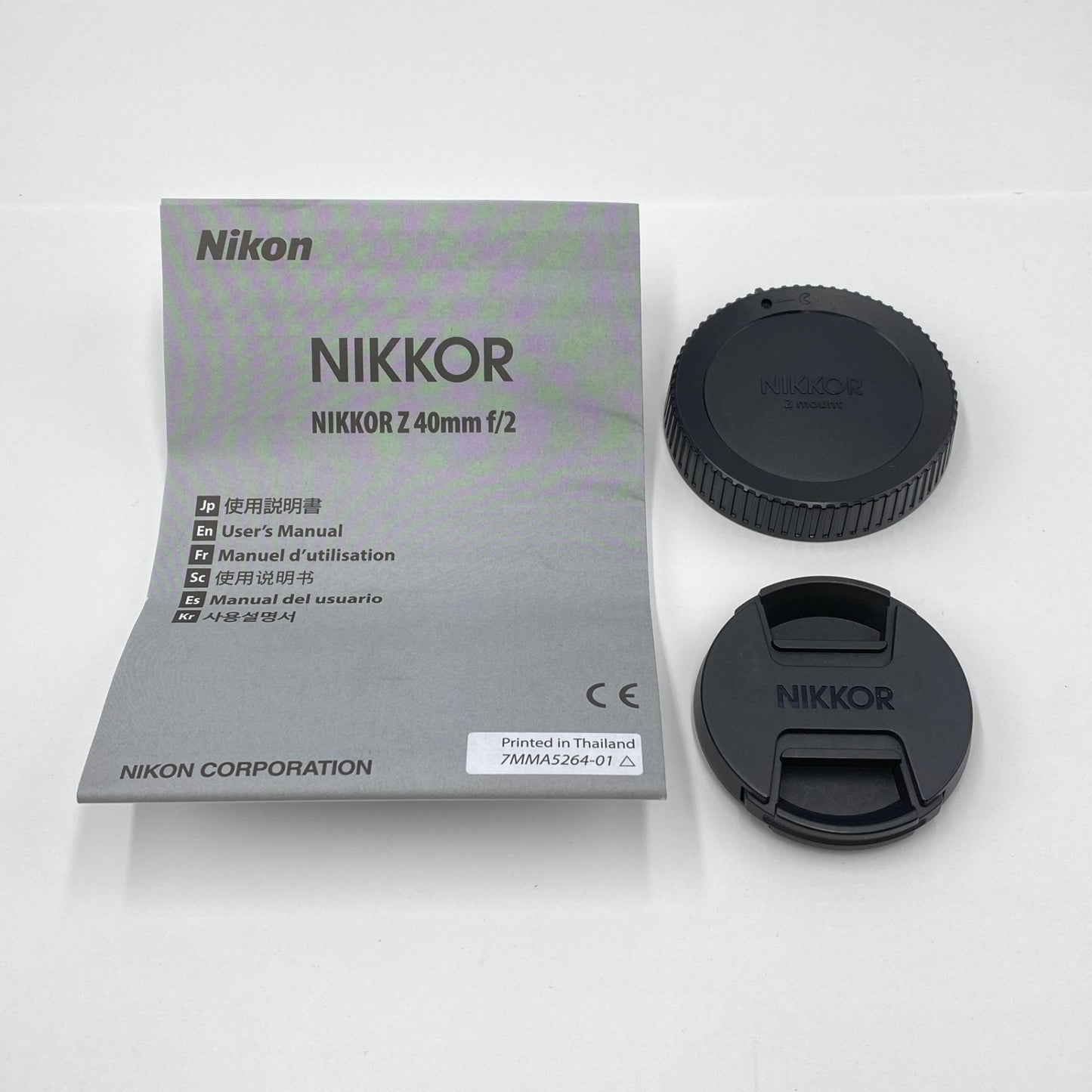 美品 ニコン Nikon NIKKOR Z 40mm F2 【C5631-60】
