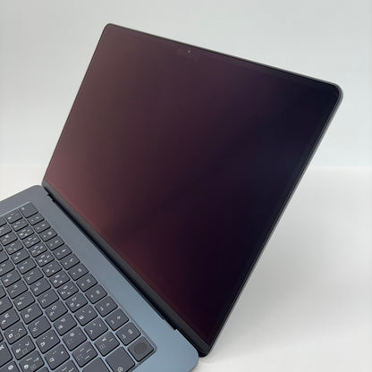 美品 MacBook Air 15インチ (Early 2024) Apple M3 8コア/16GB/SSD 512GB ミッドナイト MXD43J/A バッテリー最大容量94%【C6261-80】