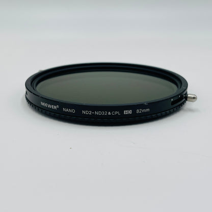 K&F Concept 82mm 可変NDフィルターND2-ND32+CPLフィルター【C4401-C】