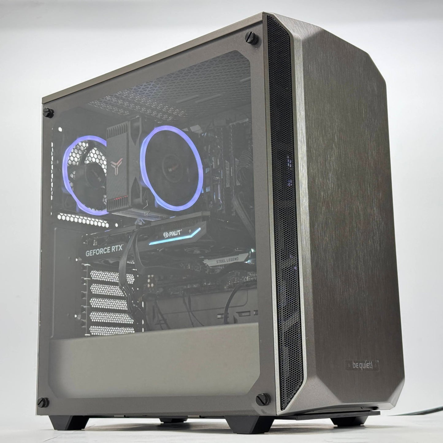 be quiet!自作静音ゲーミングPC Ryzen 7 5700X DDR4 32GB SSD2TB RTX 4060Ti Windows11 Pro【C3921-160】